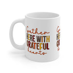 Grateful Hearts Mug | Perfect for Thanksgiving, Family Gatherings, Cozy Drinks, Hostess Gifts, Home Decor