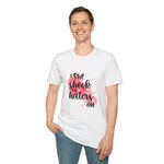 Inspirational Unisex Softstyle T-Shirt - "& She Shook the Haters Off"