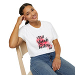 Inspirational Unisex Softstyle T-Shirt - "& She Shook the Haters Off"