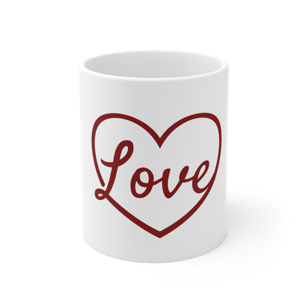 Love Coffee Mug 11oz-Mug-Mugs Crazy