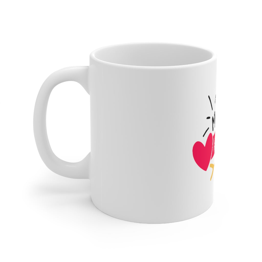 Mommy's Valentine Coffee Mug 11oz-Mug-Mugs Crazy