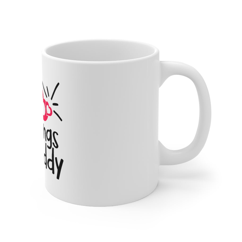 My Love Belongs Daddy Coffee Mug 11oz-Mug-Mugs Crazy