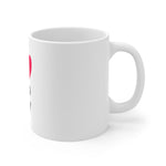 Love Coffee Mug 11oz-Mug-Mugs Crazy