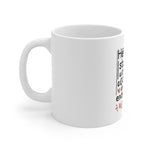 Her Day Starts With Coffee Mug 11oz-Mug-Mugs Crazy