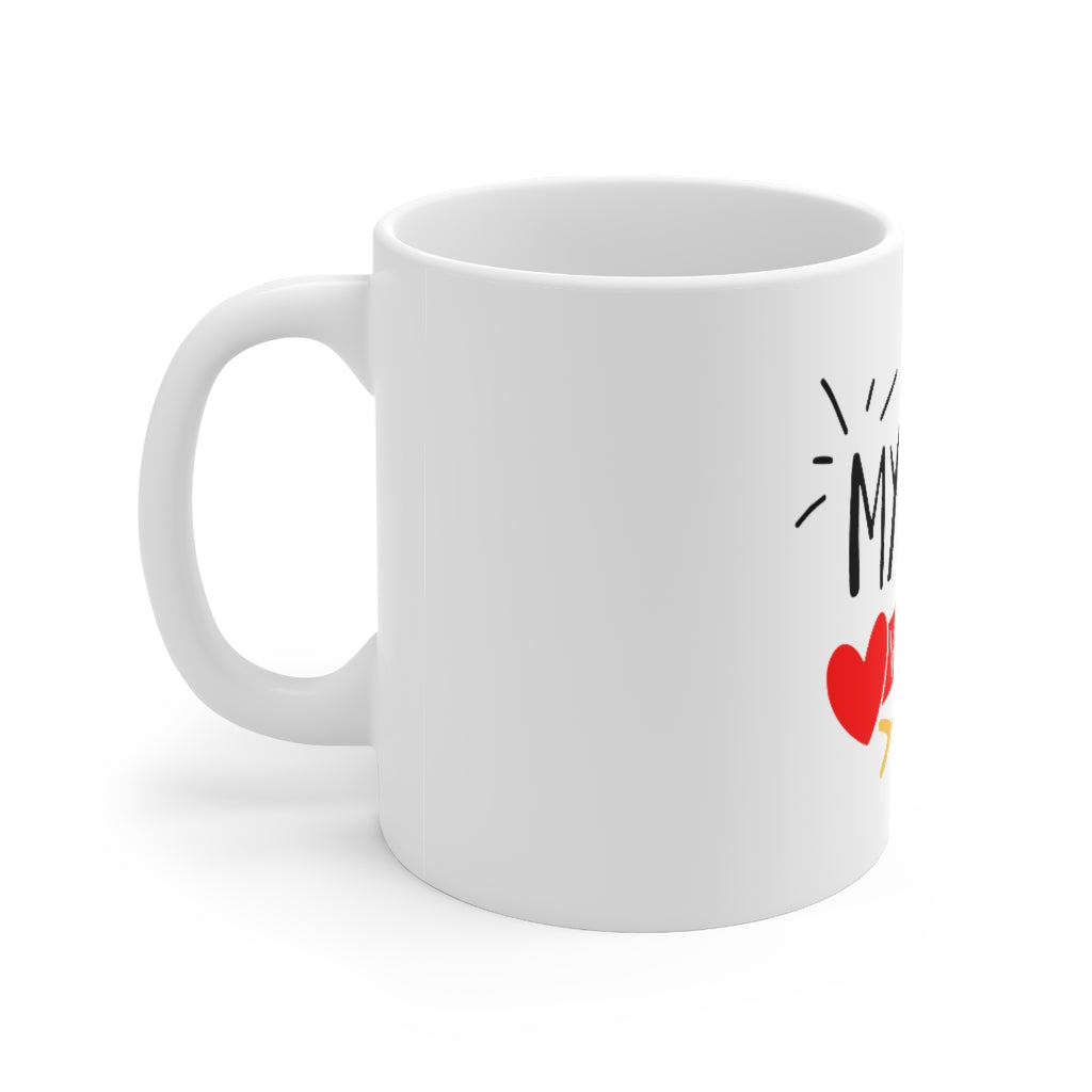 My First Valentine Coffee Mug 11oz-Mug-Mugs Crazy