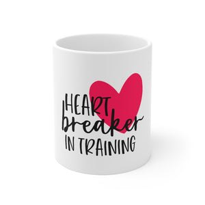 Heart Breaker In Training Coffee Mug 11oz-Mug-Mugs Crazy