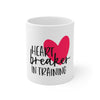Heart Breaker In Training Coffee Mug 11oz-Mug-Mugs Crazy