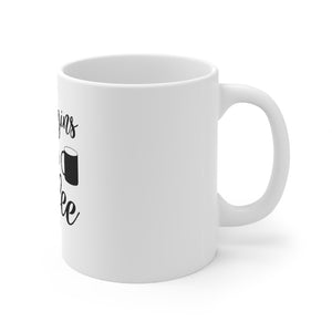 Life Begins After Coffee Mug 11oz-Mug-Mugs Crazy