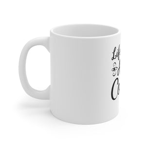 Life Begins After Coffee Mug 11oz-Mug-Mugs Crazy