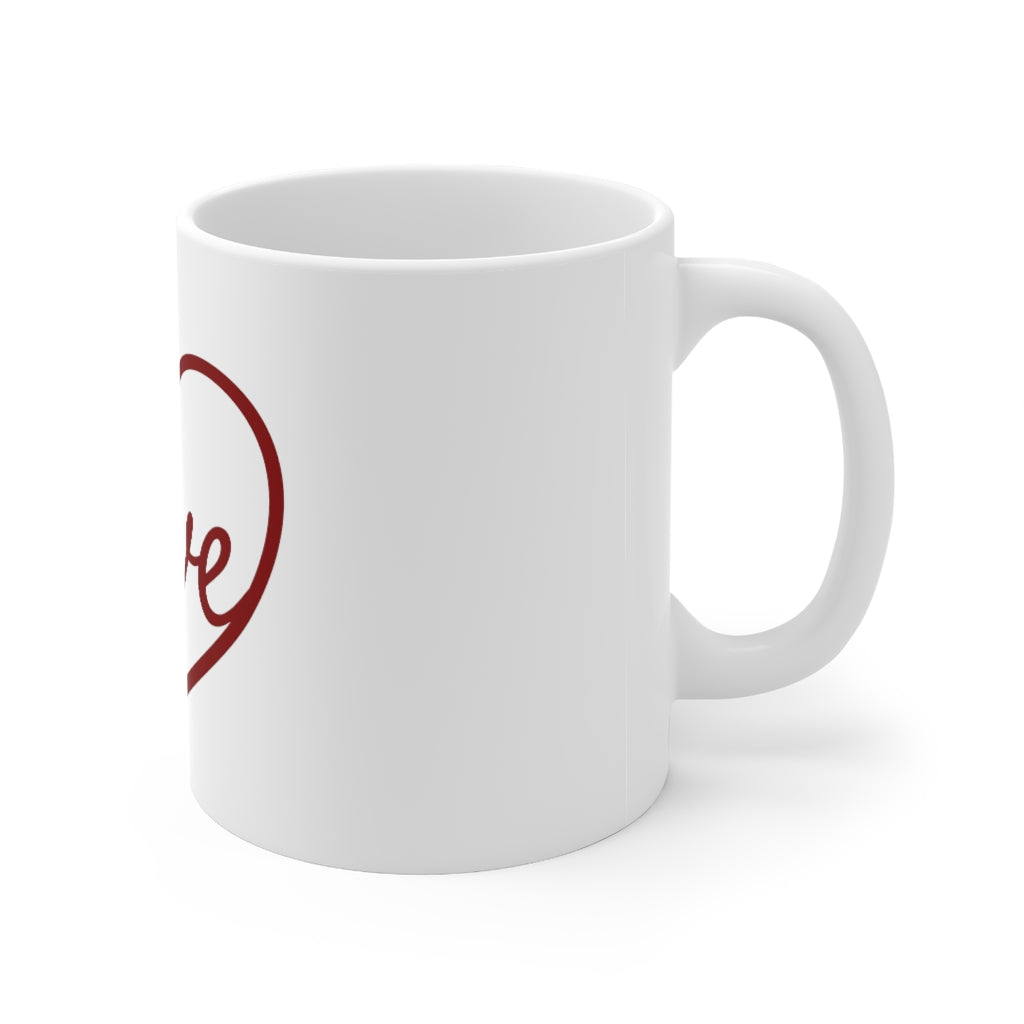 Love Coffee Mug 11oz-Mug-Mugs Crazy