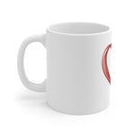 Heart Mug 11oz-Mug-Mugs Crazy