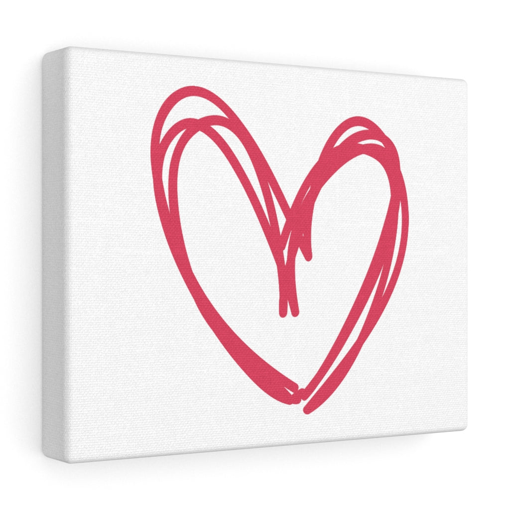 Heart Canvas Gallery Wraps-Canvas-Mugs Crazy