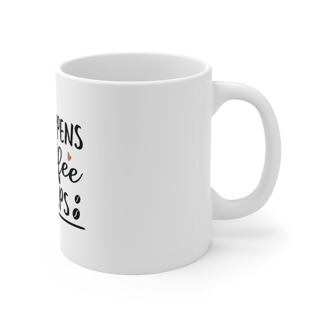 Life Happens Coffee Helps Mug 11oz-Mug-Mugs Crazy