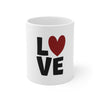 Love Coffee Mug 11oz-Mug-Mugs Crazy