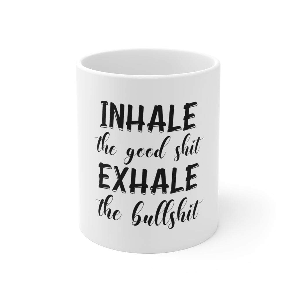 Good Shit and Bullshit Coffee Mug 11oz-Mug-Mugs Crazy
