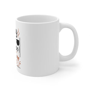 Her Day Starts With Coffee Mug 11oz-Mug-Mugs Crazy