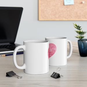 Heart Coffee Mug 11oz-Mug-Mugs Crazy