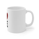 Love Coffee Mug 11oz-Mug-Mugs Crazy