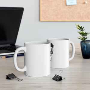 Coffee Smile Laugh Repeat Mug 11oz-Mug-Mugs Crazy