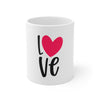 Love Coffee Mug 11oz-Mug-Mugs Crazy