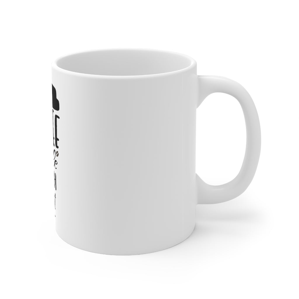 Coffee Smile Laugh Repeat Mug 11oz-Mug-Mugs Crazy
