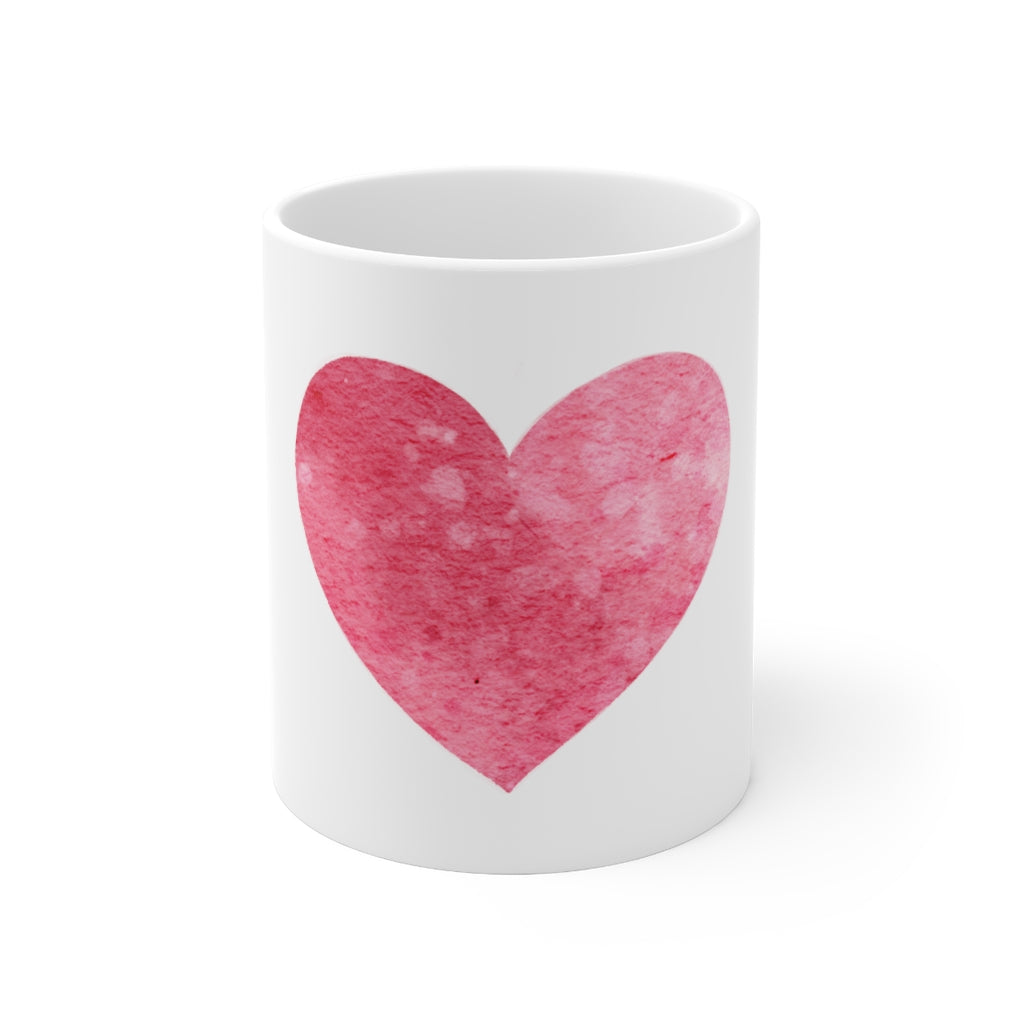 Heart Coffee Mug 11oz-Mug-Mugs Crazy