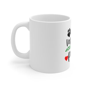 My Valentine Has Paws Coffee Mug 11oz-Mug-Mugs Crazy