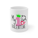 My First Valentine Coffee Mug 11oz-Mug-Mugs Crazy